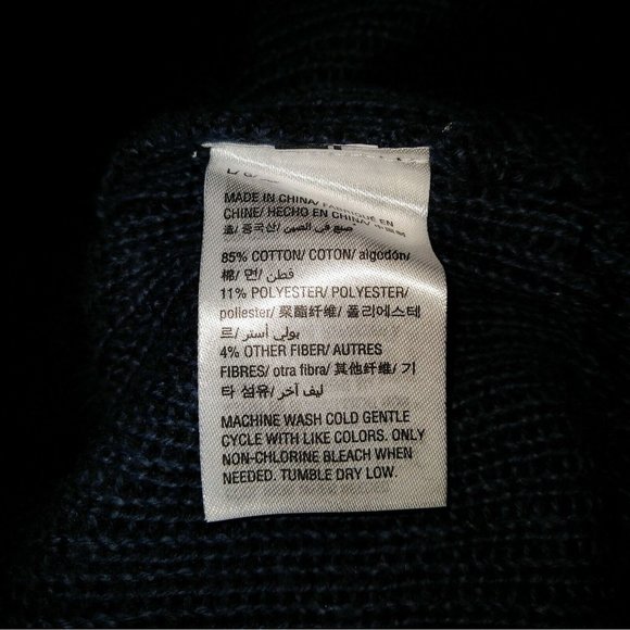 Style & Co. Womens Sweater Size Large Blue Boxy Pullover Textured - Picture 5 of 6